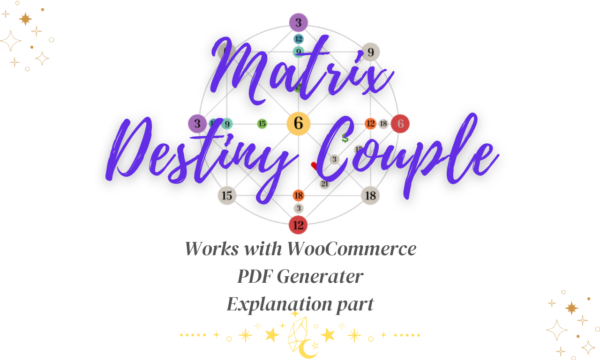 Matrxi Couple Compatibility Calculator with WooCommerce and PDF Generator