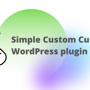 Custom Cursor for WordPress
