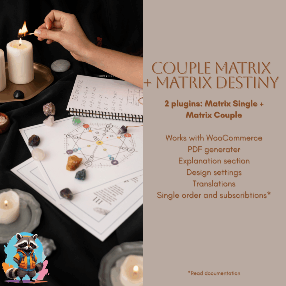 2 Plugins: Matrix Single + Matrix Couple