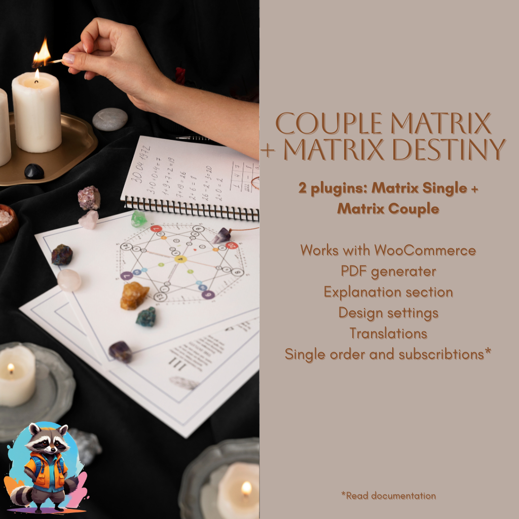 2 Plugins: Matrix Single + Matrix Couple