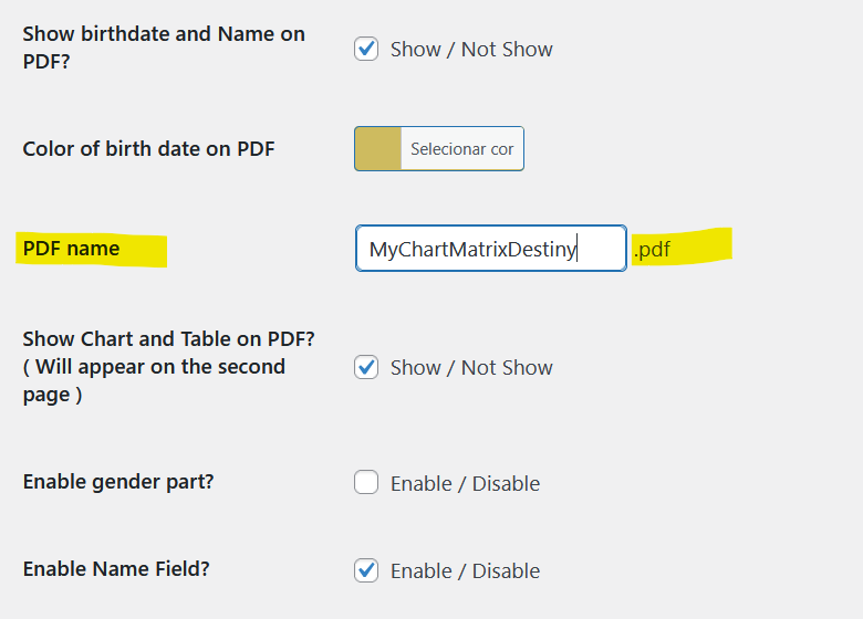 Rename PDF