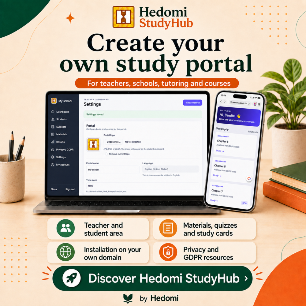Hedomi StudyHub
